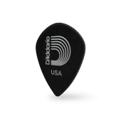 DADDARIO 3DBK4-25 25 SM - PENA - BLACKICE-MEDİUM  DADDARIO, 3DBK4-25, 25'Lİ PAKET DURALİN ELEKTRO GİTAR PENASI, DURALIN BLACK ICE, Medium Gauge (.80mm), 25-Pack - 2