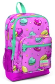 Coral High Pembe Makaron Baskılı İlkokul ve Günlük Sırt Çantası - Kız Çocuk thumbnail 1