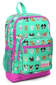 Coral High Sevimli Köpekler Baskılı İlkokul ve Günlük Sırt Çantası - Kız Çocuk thumbnail 1