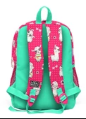 Coral High Kırmızı Lama Baskılı İlkokul ve Günlük Sırt Çantası - Kız Çocuk thumbnail 4