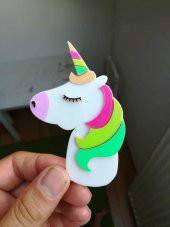 Unicorn - Einhorn - Unicornio Plastik Aparat - 2