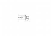 Artema Root Square Ankastre Stop Valf Krom A42729 - 4
