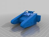 İngiliz Ww1 Mark Tank - Mk Iv Plastik Aparat - 7