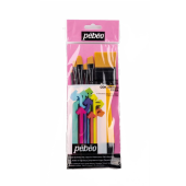 Pebeo Fırça Seti Düz Kesik-Angular-Zemin 6 LI SET-8 - 1