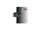 Evony SİYAH 3 Katlı Filtreli Burun Telli Cerrahi Maske 100 Adet - 2