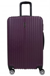 Elatae Büyük Boy Valiz Mor Abs 1020 thumbnail 2