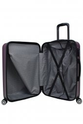 Elatae Büyük Boy Valiz Mor Abs 1020 thumbnail 4