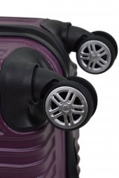 Elatae Büyük Boy Valiz Mor Abs 1020 thumbnail 5