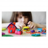 Oyun Hamuru 4 Lü Ana Renkler 460 gr Lets Oyun Hamur Seti 4 Renk 115grx4 1 Paket - 3