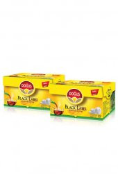 DOĞUŞ Çay Black Label Demlik Poşet Çay 100x3,2gr X 2 Adet - 1