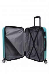 Elatae 2li Valiz Seti Orta Boy - Kabin Boy Turkuaz 1020 thumbnail 4