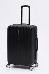 Elatae 2'li Valiz Seti Orta Boy - Kabin Boy Siyah 1020 thumbnail 2