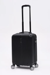 Elatae 2'li Valiz Seti Orta Boy - Kabin Boy Siyah 1020 thumbnail 3