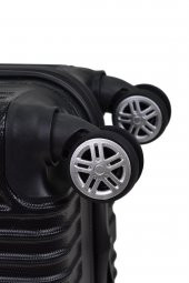 Elatae 2li Valiz Seti Büyük Boy - Orta Boy Siyah 1020 - 5