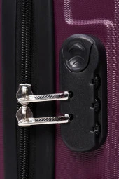 2'li Valiz Seti Elatae Valiz Büyük Boy ve Makyaj Mor 2'li Set thumbnail 7