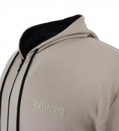 Erkek Büyük Beden Battal Boy Kapşonlu Sweat SİYAH - 5