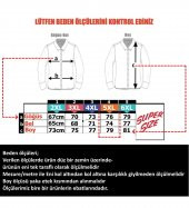 Erkek Büyük Beden Battal Boy Kapşonlu Sweat SİYAH - 7