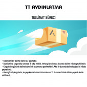 TT Aydınlatma TT023-3Y-SY-KR  Krom 3 lü Damla Modeli Yuvarlak Aviz thumbnail 5