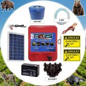 Pars Elektrikli Çit Ayı-Domuz Kovucu Eco Set 500 (Demir Direk İzolatörlü) - 1