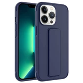 Apple iPhone 13 Pro Max Kılıf Qstand Katlanabilir Standlı Kılıf thumbnail 4