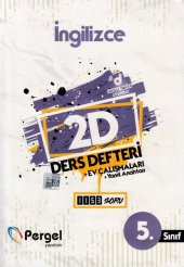 Pergel 5. Sınıf İngilizce 2D Ders Defteri + Ev Çalışmaları (Yeni) - 1