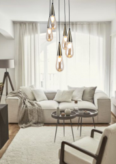 TT Aydınlatma Tt023-5Y-Sy-Esk  Eskitme 5 Li Damla Modeli Avize - 2
