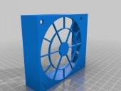 80Mm Pc Fan Kullanarak Akvaryum İçin Soğutma Fanı Plastik Aparat - 2
