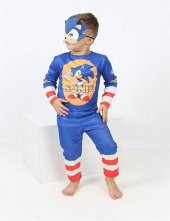 Çocuk Sonic Kostümü - Sonic The Hedgehog Kostümü - 1
