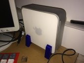 Apple Mac Mini Basit Stand Ayakları (1 - 4. Nesil Mac Mini) Plastik Aparat - 1