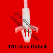 Dübelli Uzun Dübel Kablo Bağı 3.6X125 DKBU_320 200 Adet - 1