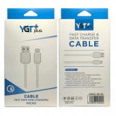 YGT Plus™ 2.4A Micro Usb Şarj ve Data Kablosu 1 Metre - 2