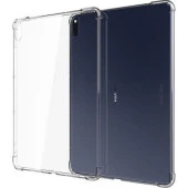 Huawei Mate Pad Pro 10.8'' Kılıf Kenar Korumalı Şeffaf Silikon thumbnail 1