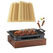 Homecare Barbacoa 30 cm 50 Adet Çöp Şiş Kokteyl Sunum Çubukları 716451 - 1
