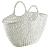 Transformacion 12+2 Adet Ragno Beyaz Bayan Plaj Çanta Çok Amaçlı El Çantası 716698 - 1