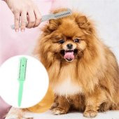 Homecare 6 Adet Medium Kedi Köpek Jiletli Tüy Alma Tarağı 716439 - 1