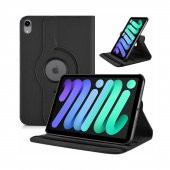 iPad Mini 6 Kılıf A2567 A2568 A2569 360 Derece Dönerli Yatay Dikey Standlı - 1