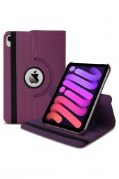 iPad Mini 6 Kılıf A2567 A2568 A2569 360 Derece Dönerli Yatay Dikey Standlı - 2