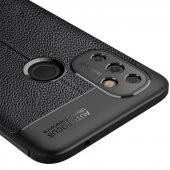 Oneplus Nord N100 Kılıf Silikon Niss Deri Görünümlü Kamera Korumalı - 2