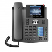 Fanvil X4 Renkli Ekran IP Telefon (PoE)-Siyah - 1