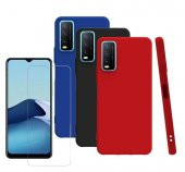 Vivo Y20 Kılıf Silikon Premier + Nano Cam thumbnail 1