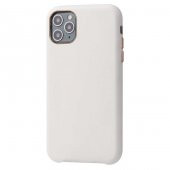 iPhone 11 Pro Max Kılıf Deri Dokulu Eyzi + Kırılmayan Nano Cam - 4