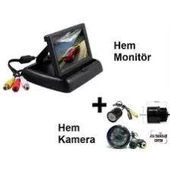AUDIOMAX MX 430 GERİ GÖRÜŞ MONİTÖR + KAMERA - 5