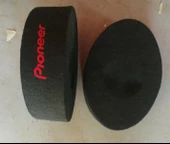 OVAL HOPARLÖR KABİNİ PLASTİK ENES OTO AKSESUAR LOGOLU (2ADET) - 2