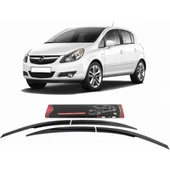 OPEL CORSA D 2007-2019 4LÜ SUNPLEX CAM RÜZGARLIĞI - 1