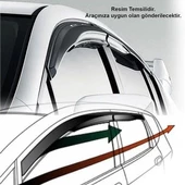 FIAT EGEA 2003-2019 4 LÜ SUNPLEX CAM RÜZGARLIĞI thumbnail 2