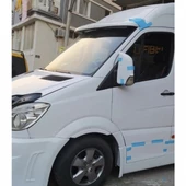 VOLKSWAGEN CRAFTER BEYAZ BOYALI BATMAN AYNA KAPAĞI - 1