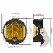 NKT GROUP 7" Baja Style Shooter Offroad Projektör Led Lamba - 3