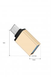 Xiaomi Mi 9t Pro Cep Telefonu Uyumlu Type-c Usb Çevirici Otg Dönüştürücü - 3