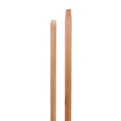 Gürgen Ahşap Vidalı Fırça Faraş Çeksil Süpürge Sap Sapı - 120 Cm. - 10 Adet - 5