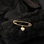 Kalpli Altın Çocuk İğnesi thumbnail 2